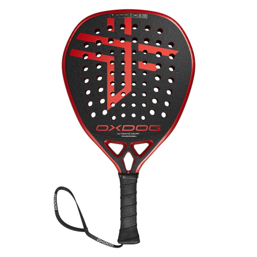 Oxdog Padelschläger Ultimate Court schwarz/rot