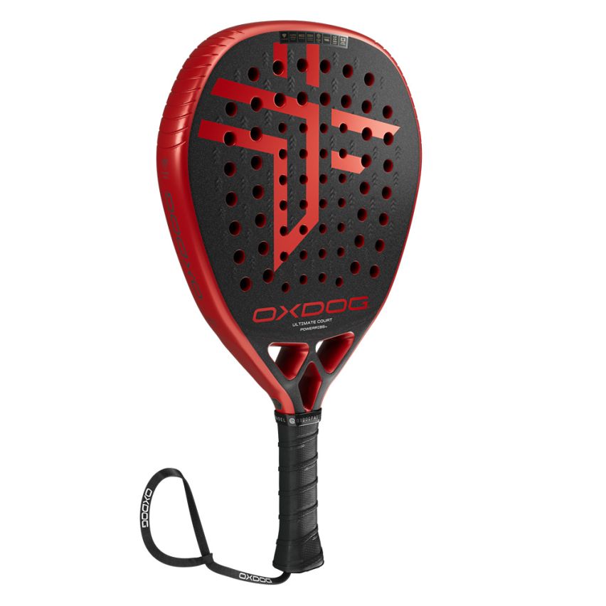 Oxdog Padelschläger Ultimate Court schwarz/rot