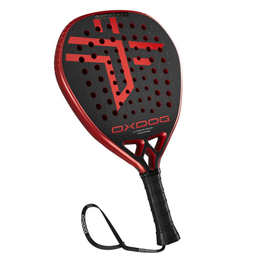 Oxdog Padelschläger Ultimate Court schwarz/rot