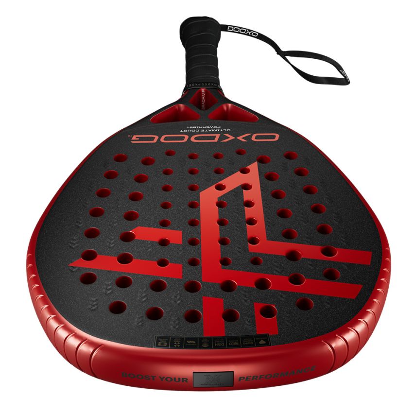 Oxdog Padelschläger Ultimate Court schwarz/rot