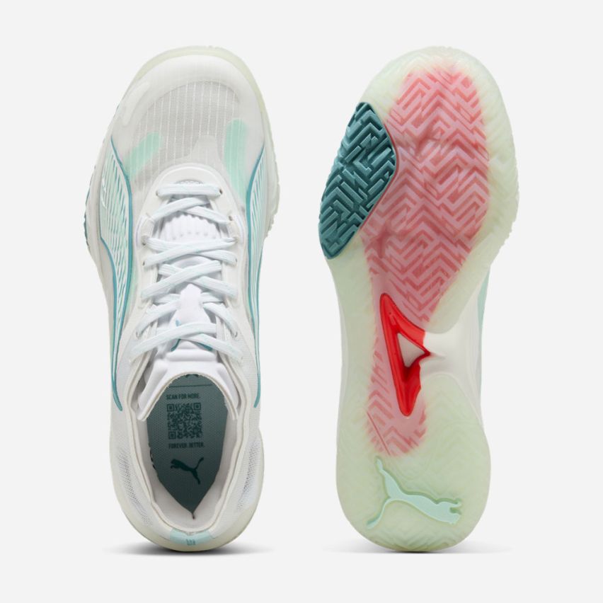 Puma ACCELERATE NITRO SQD 4 Women white baltic/sea blue