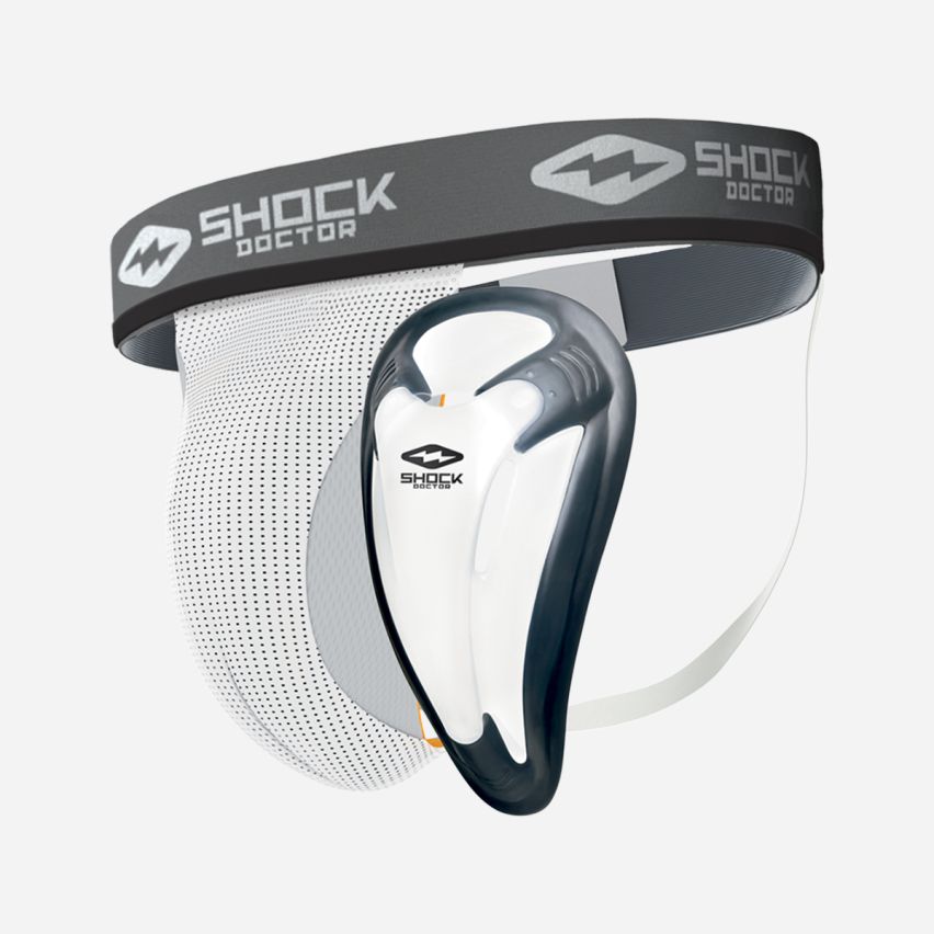 Shock Doctor Tiefschutz mit BioFlex Cup, weiss 