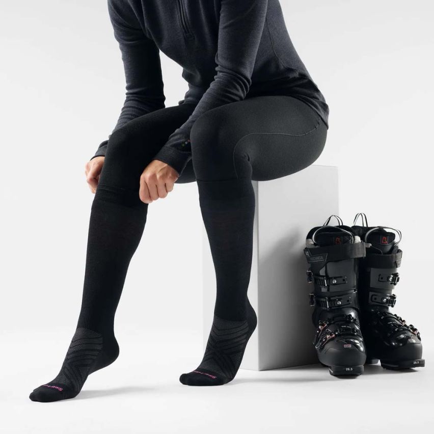 Smartwool Skisocken Zero Cushion OTC Damen black