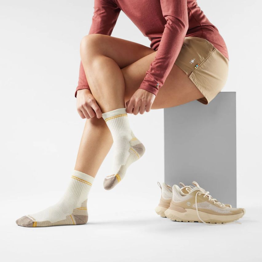 Smartwool Wandersocken Light Cushion Mid Crew Damen Natural