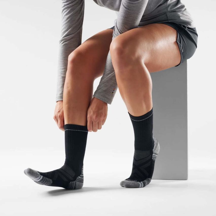 Smartwool Wandersocken Targeted Cushion Crew black