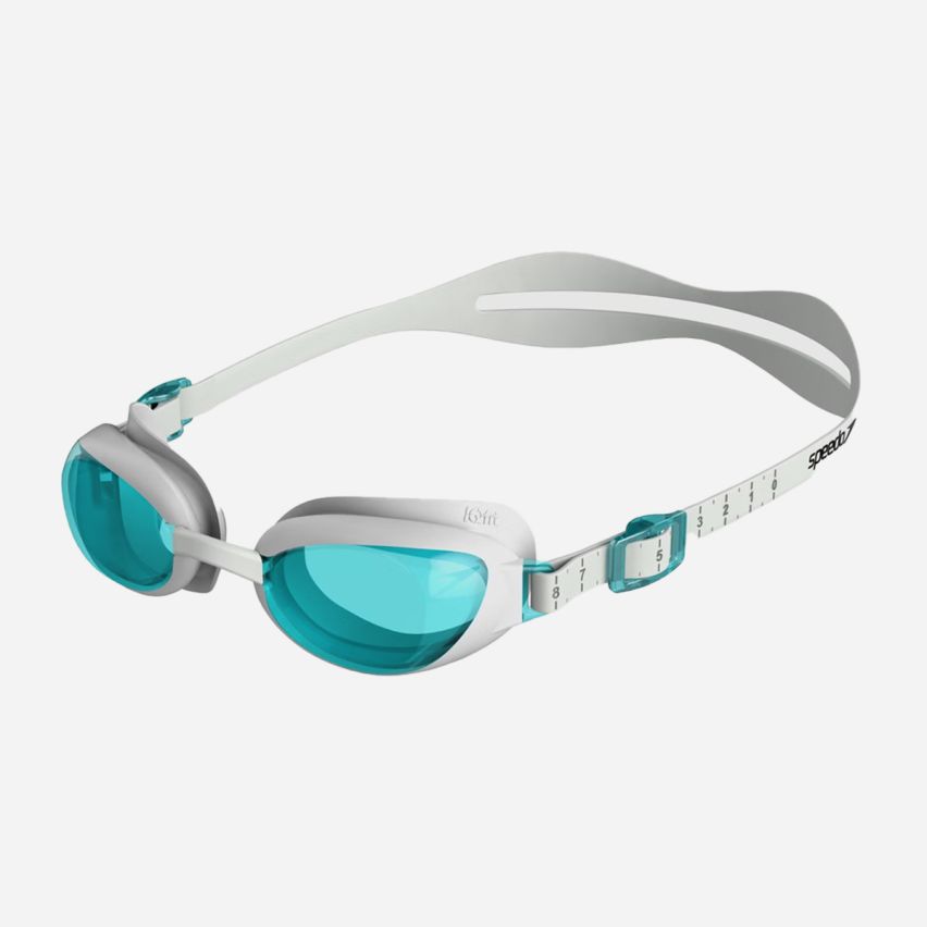 Speedo Schwimmbrille Aquapure Woman white/blue