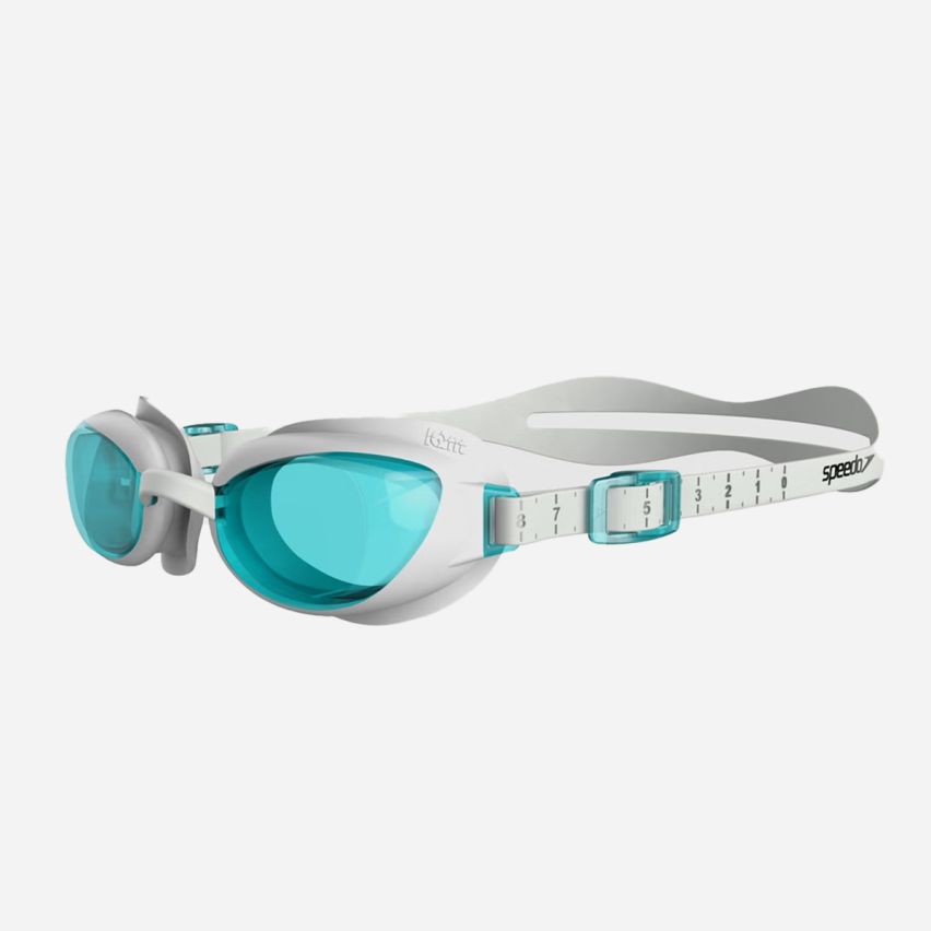 Speedo Schwimmbrille Aquapure Woman white/blue