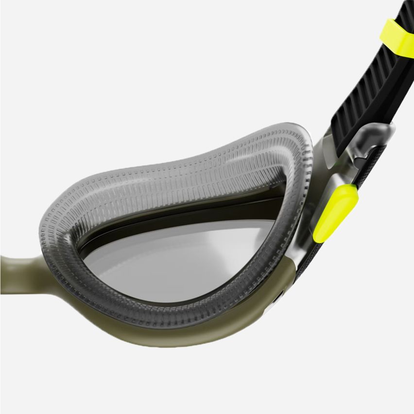 Speedo Schwimmbrille Biofuse 2.0 olive/black polarisiert