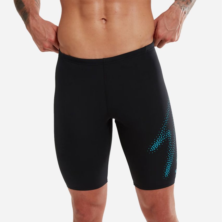 Speedo Hyper Boom Placement Jammer black/bolt