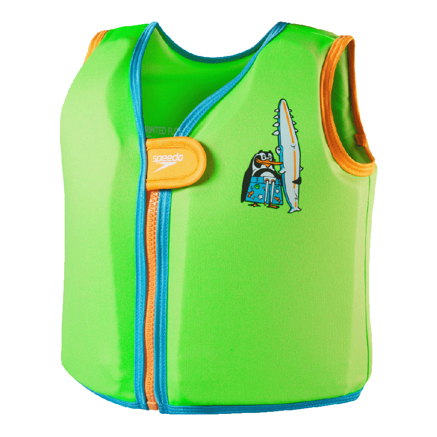 Speedo Kinderschwimmweste Float Vest grün