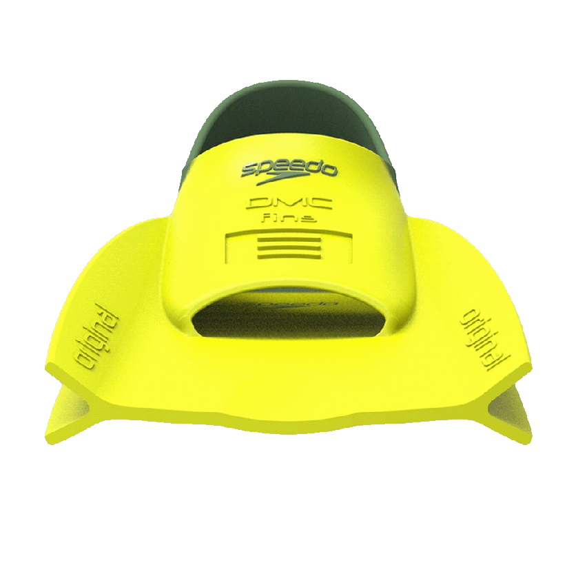Speedo Schwimmflosse DMC Original hyper yellow/olive