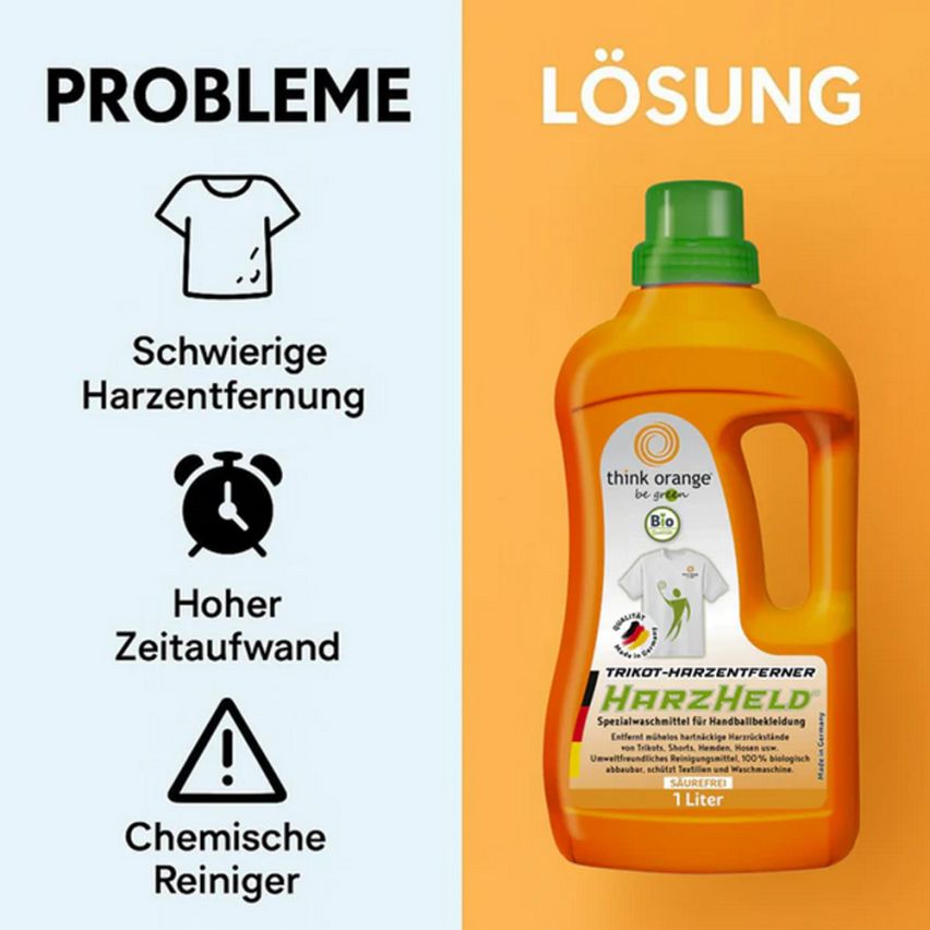 TOBG® HarzHeld Harzentferner Textilien 1L