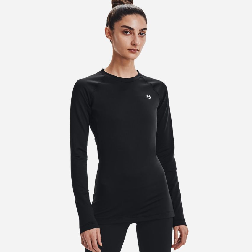 Under Armour ColdGear Authentics Oberteil Damen black