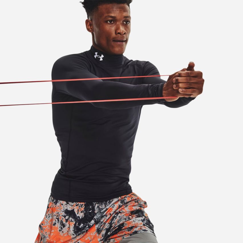 Under Armour ColdGear Compression Sweatshirt Herren black