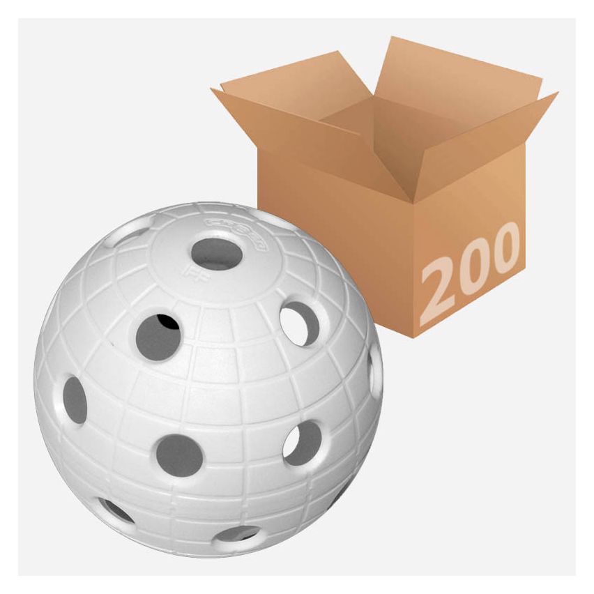 unihoc Matchball CR8ER weiss (200er Pack)