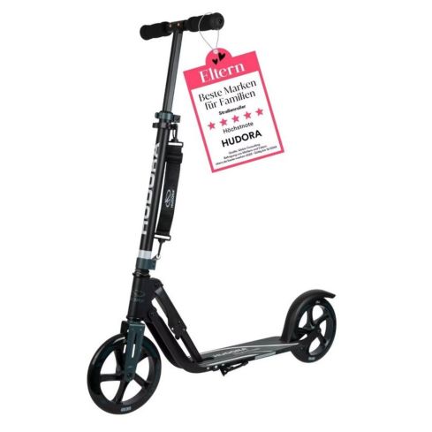 Hudora Scooter BigWheel® 205 schwarz/anthrazit