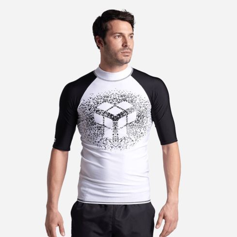 Arena Men Rash Vest Graphic white/black