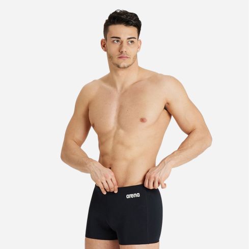 Arena Men Team Swim Short Solid black