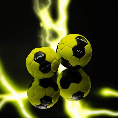 Kempa Leo fluo gelb/schwarz