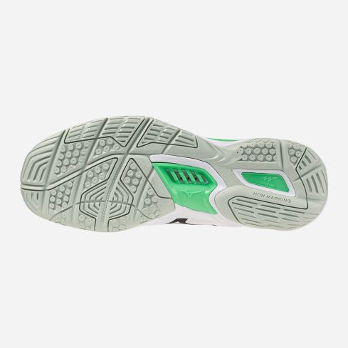 Mizuno Wave STEALTH 6 white/frozen emerald