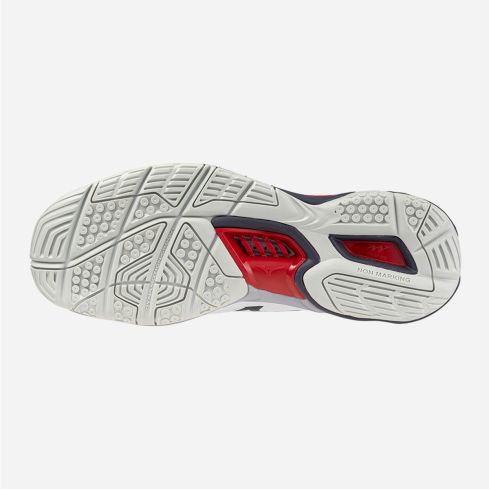 Mizuno Wave STEALTH 6 white/salsa/black