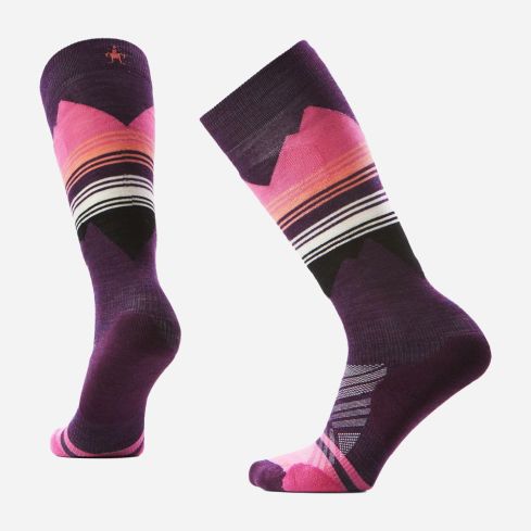 Smartwool Skisocken Targeted Cushion OTC Damen purple