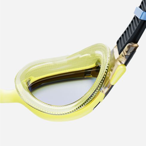 Speedo Schwimmbrille Biofuse 2.0 black/hyper gespiegelt