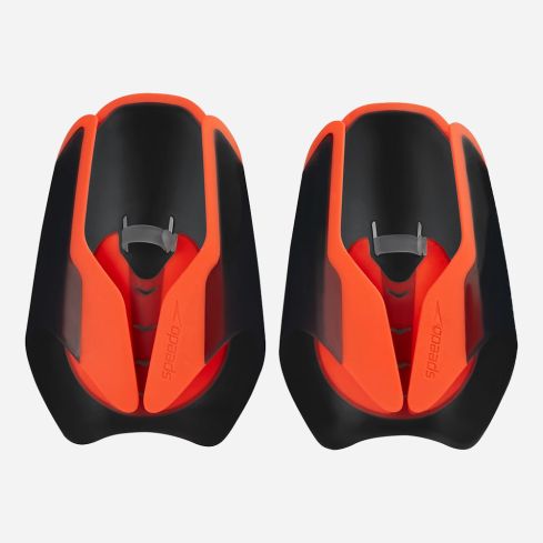 Speedo Fastskin Hand Paddle black/siren red