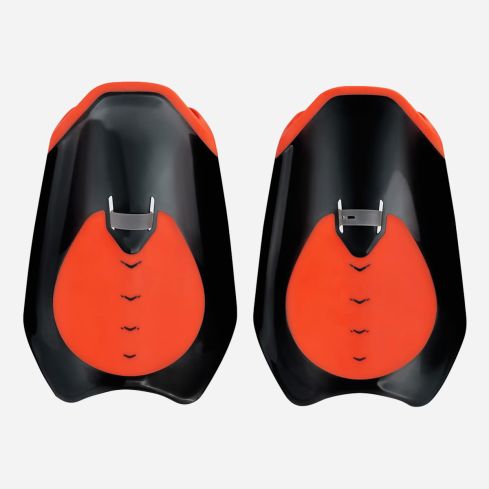 Speedo Fastskin Hand Paddle black/siren red