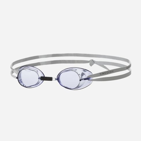 Speedo Schwimmbrille Swedish white/blue