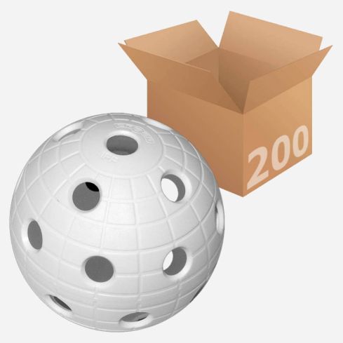 unihoc Matchball CR8ER weiss (200er Pack)
